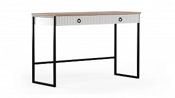 Туалетный столик Zima (Зима), цвет Гикори кингстон+Белый
